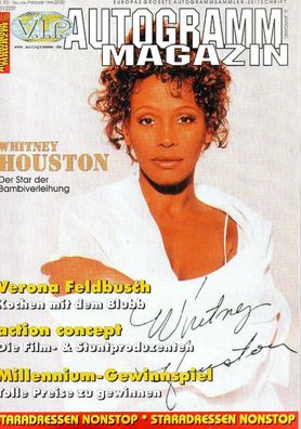 Zeitschrift - V.I.P. Autogramm-Magazin Nr. 33 vom Dez. Jan. Feb. 1999-2000