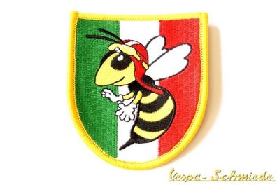 VESPA Aufnäher "Italy Wappen / Wespe" - Italia Italien V50 PK PX Piaggio Patch