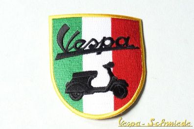 Aufnäher "Wappen Vespa" - Italy Italia Italien V50 PK PX GT GL GS Piaggio Patch