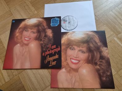 Amanda Lear - I Am A Photograph Vinyl LP Germany WITH SEXY NUDE POSTER
