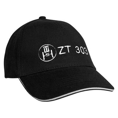 Baseballcap mit Einstickung ZT 303 - 69382 versch. Farben schwarz