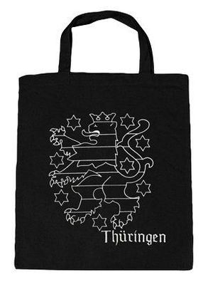 Baumwolltasche mit Druck - Thüringen - 08804 - Bag Cotton Umweltfreundlich