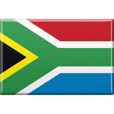 Kühlschrankmagnet - Länderflagge Südafrika - Gr. ca. 8x5,5cm - 37830 - Magnet