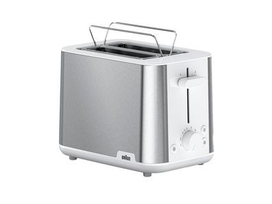 Braun HT 1510 2 Scheibe(n) Toaster 900 W Edelstahl Weiß