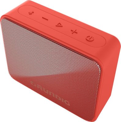 Grundig GBT Solo Mobiler Bluetooth-Lautsprecher Rot