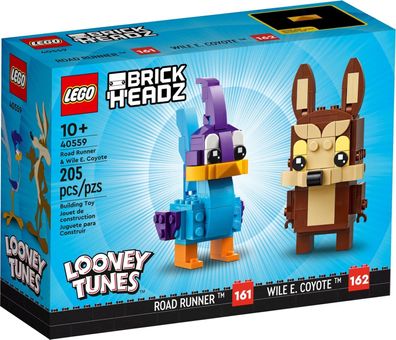 Lego BrickHeadz, Road Runner & Wile E. Coyote (40559) NEU/ OVP