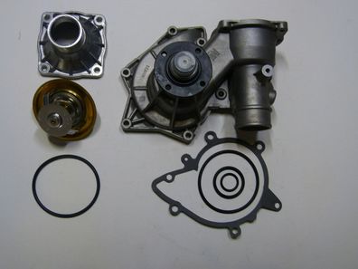 Febi Wasserpumpe. Mahle Thermostat 85°, Aluminium - Gehäuse E32, E34 Motor V8