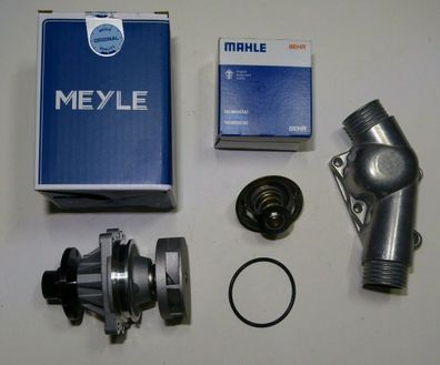 Meyle Wasserpumpe Metallrad, Thermostat 80°, Alu- Flansch E36. E34 Motor M50 /52