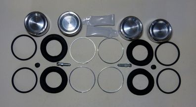 2 x Dichtsatz / Reparatursatz + Kolben für ATE - Bremssattel vorne Opel Kadett C