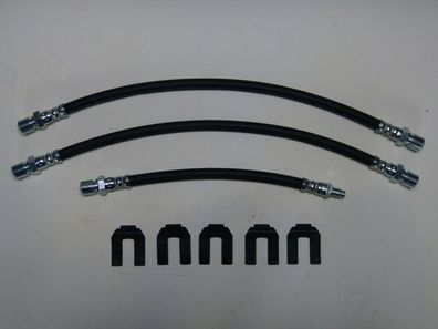 Opel Manta, Ascona A mit Bremsdruckregler, Bremsschlauch - Satz mit Klammern
