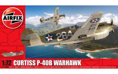 Airfix Curtiss P-40B Warhawk in 1:72 1601103 Airfix A01003B Bausatz