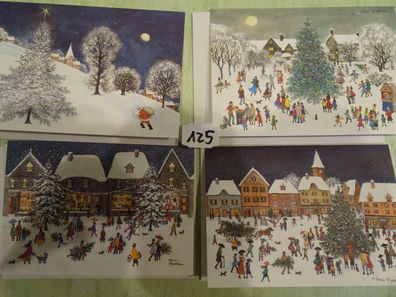 Weihnachtsgrußkarten Einleger Umschlag WWf Anne Mijnssen Fröhliche Weihnachten