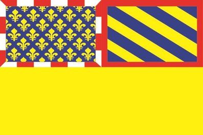 Aufkleber Fahne Flagge Cote d´Or Department verschiedene Größen