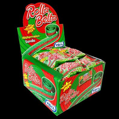 Vidal Rolle Gürtel Wassermelone 19g x 24