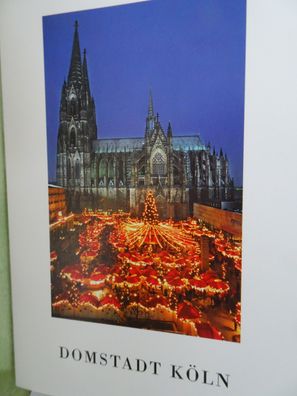 Domstadt Köln Schöning Verlag Kirchen & co Weihnachtsgrußkarte Einleger Umschlag