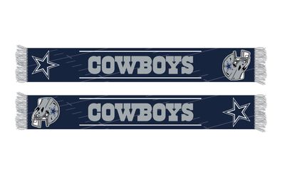 NFL Schal Dallas Cowboys Fanschal Scarf HD Knitted Jaquard 5056146895999