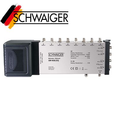 Schwaiger Sat-Multischalter 5/8 SEW 4058 Multiswitch Commutateur multiple 5?8
