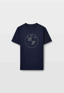 BMW Herren T-Shirt Logo dunkelblau