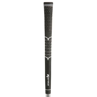 Karma V-Cord Golf Griff Standard schwarz/ schwarz