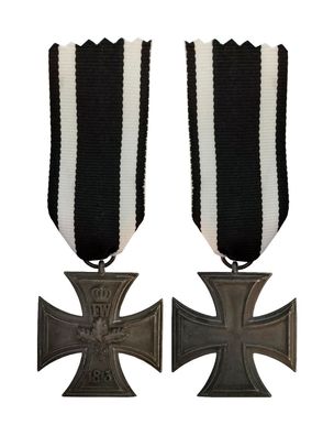 Eisernes Kreuz 1813 (II. Klasse) s/ w Band | EK Völkerschlacht bei Leipzig