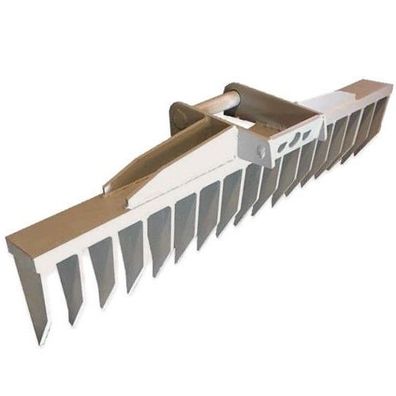 Roderechen ohne Aufnahme Wurzelreche Feinwurzelschneide Minibagger Breite 150cm