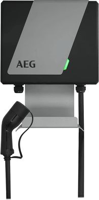 AEG Wallbox WB 11 mit FI-Schalter, Ladestation für Elektro/ Hybrid-Autos, 11 kW 400 V