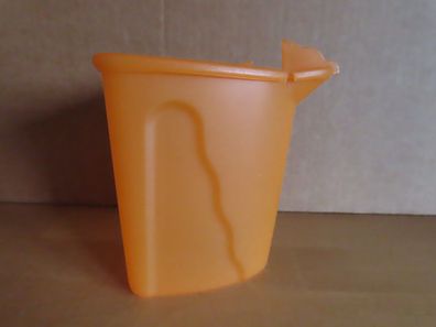 kleine Kanne Milchkännchen Zuckergießer orange ca. 350ml/ Tupperware 3136A-2