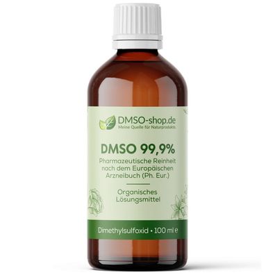 DMSO 99,9% 100 ml Ph. Eur. Dimethylsulfoxid