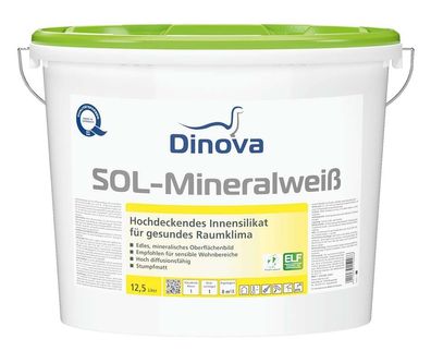 Dinova SOL-Mineralweiß 12,5 Liter weiß
