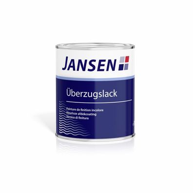 Jansen Überzugslack 0,75 Liter farblos