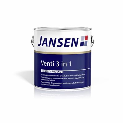 Jansen Venti 3 in 1 0,75 Liter weiß