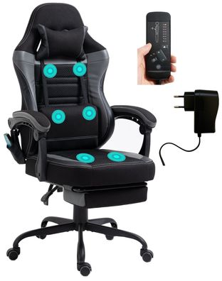 Delman Gaming Stuhl Bürostuhl Computerstuhl Massagefunktion Dicke 0034-