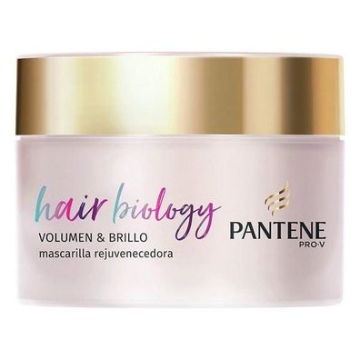 Haarmaske Hair Biology Volumen & Brillo Pantene (160 ml)