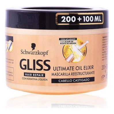 Nutritive Haarmaske Gliss Oil Elixir Schwarzkopf (300 ml)