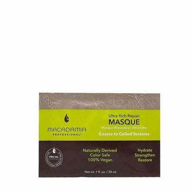 Repairing Haar-Reparatur-Maske Macadamia Ultra Rich Moisture (30 ml)