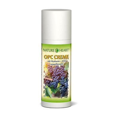 OPC Creme (parfümfrei) + Hyaluronsäure + Q10, 50 ml Dispenser