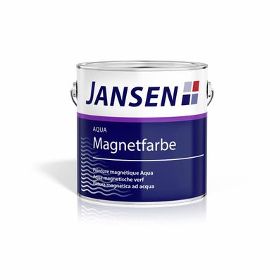 Jansen Aqua Magnetfarbe 0,75 Liter dunkelgrau