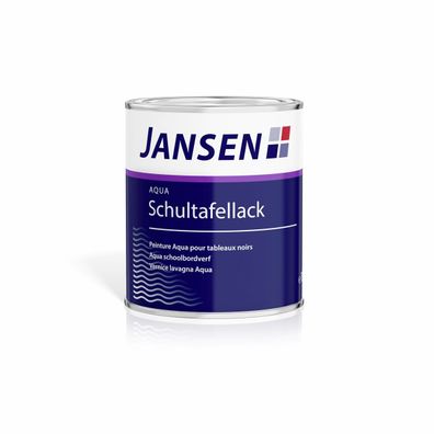 Jansen Aqua Schultafellack 0,75 Liter schwarz