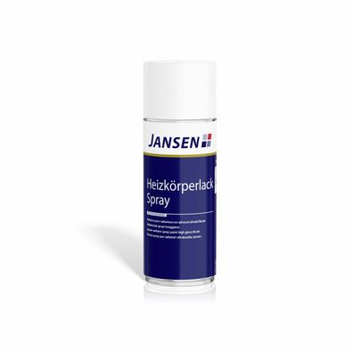 Jansen Heizkörperlack Spray Hochglänzend 0,4 Liter weiß