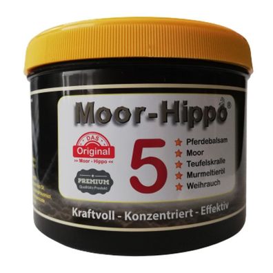 Moor-Hippo 5 - 500 ml Pferdebalsam von Hago