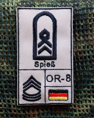 Rangabzeichen Stabsfeldwebel "Spieß" (2 Varianten)