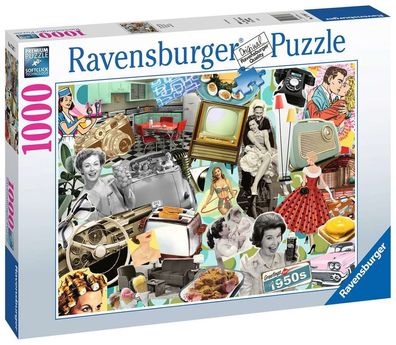 Ravensburger 17387 Die 50er Jahre - 1000 Teile Puzzle