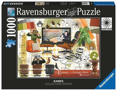 Ravensburger 16899 Eames Design Klassiker 1000 Teile Puzzle
