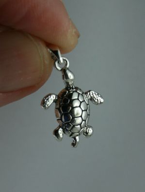 Sterling Silber Anhänger Schildkröte