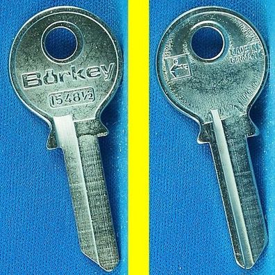 Schlüsselrohling Börkey 1548 1/2 für Tri Circle, Kubota Vorhängeschlösser