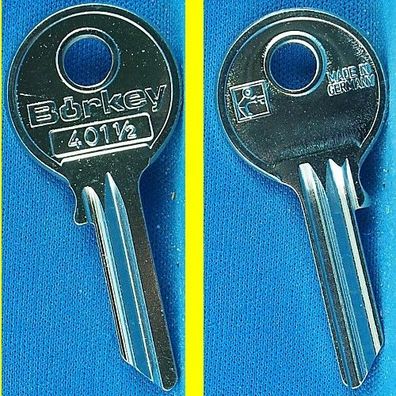 Schlüsselrohling Börkey 401 1/2 für Lips Profil 20 Möbelzylinder und Stahlschränke