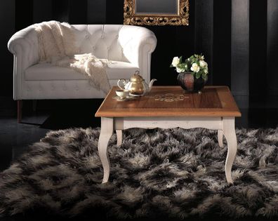 Couch Tisch Kaffee Tische Wohnzimmer Massiv Beistell Luxus Couchtisch Design
