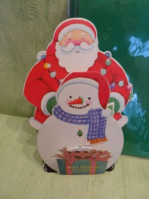 Weihnachtsgrußkarten-Set & Umschlag Pop-Up 3D Seoul Greetings Weihnachtsmann Schnee..