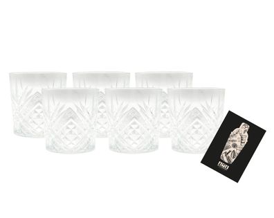 Sierra Milenario Tequila 6er Set Glas Gläser 6x Tumbler für Tequila auf Eis ode