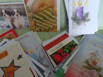 Angebote - Weihnachtsgrußkarten-Sets & Umschlag - Auswahl -